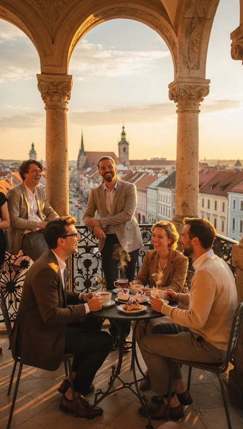 Detailný záber na sušené mandľové plátky v čaji